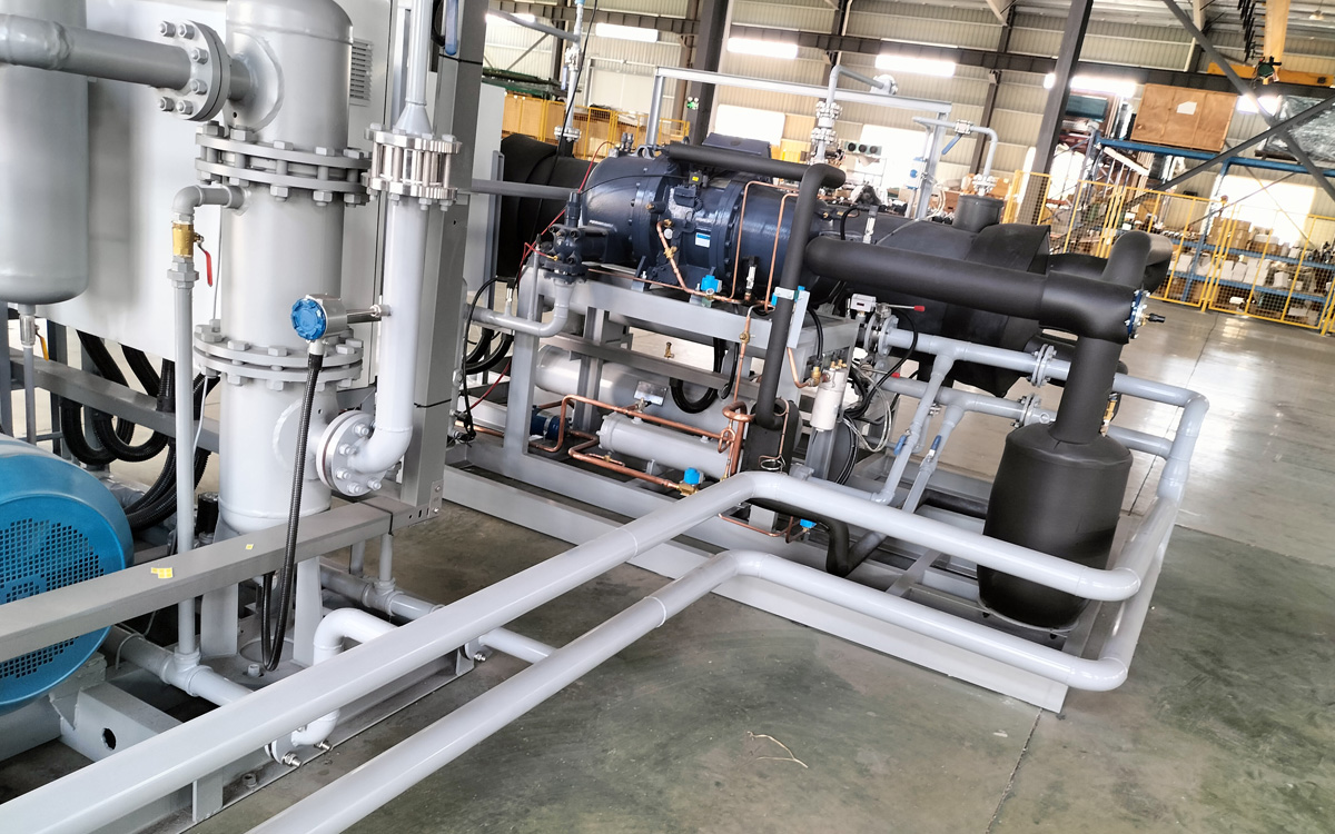 干冰尾气压缩液化