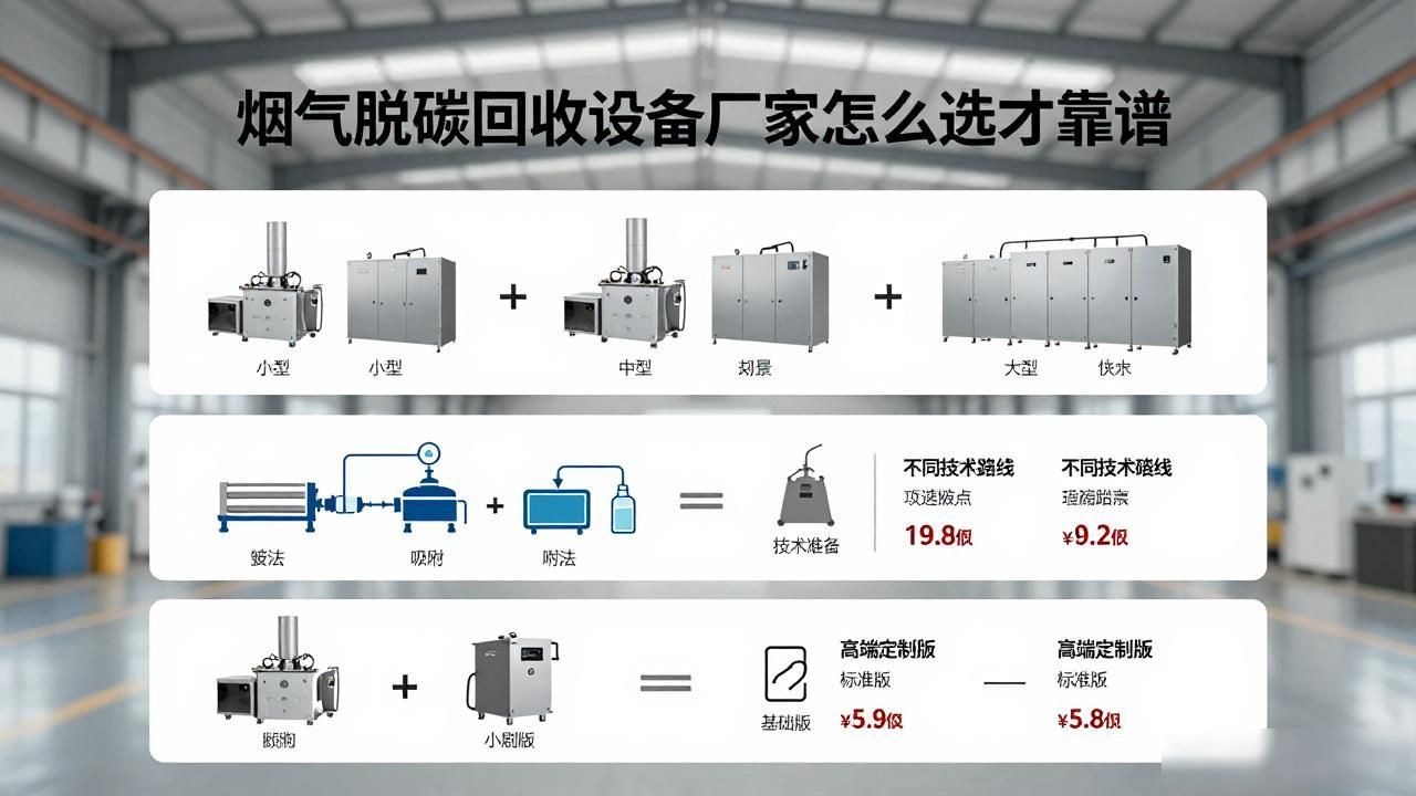烟气回收厂家设备脱碳方法_烟气脱碳回收设备厂家_烟气回收设备原理